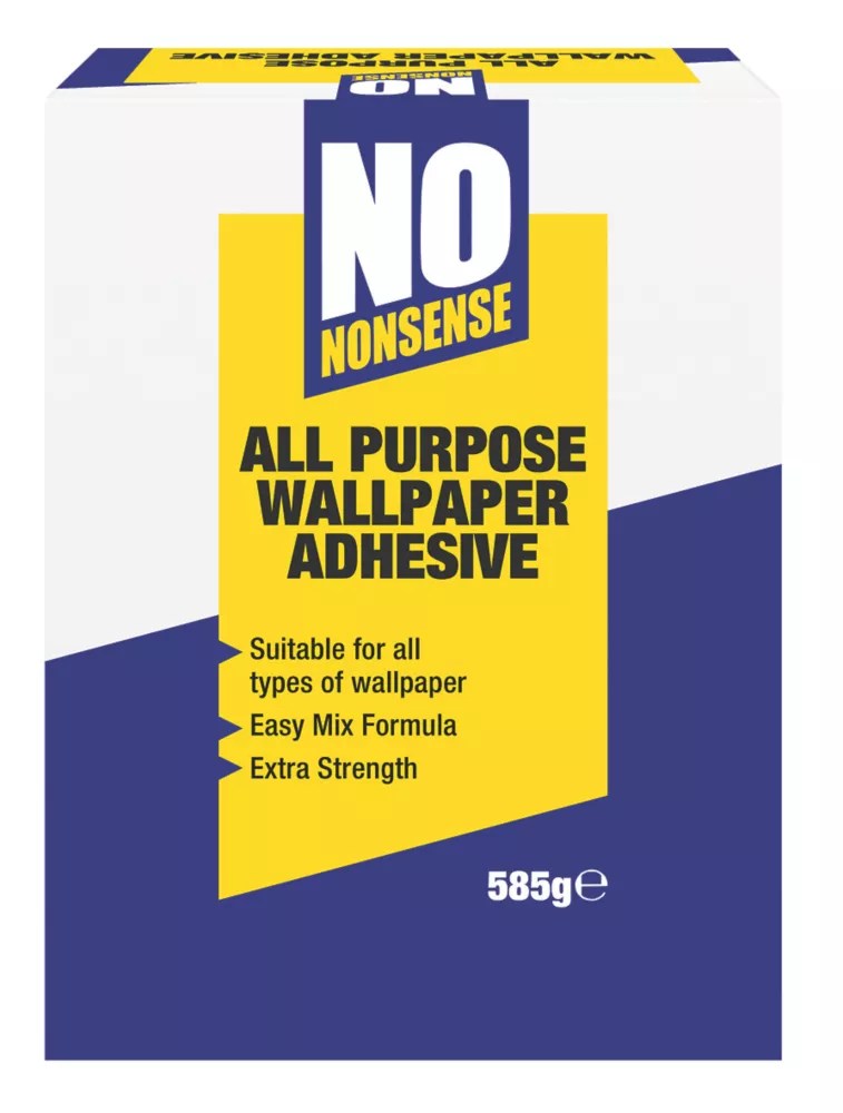 No Nonsense AllPurpose Wallpaper Adhesive 30 Roll Pack Screwfix