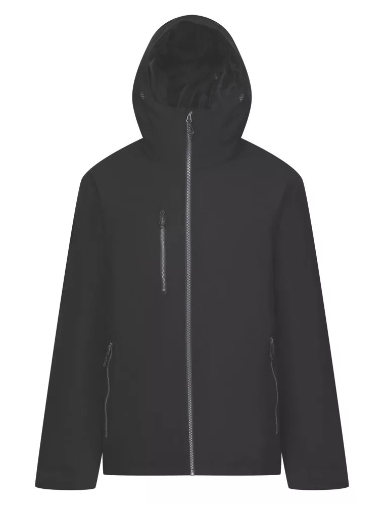 Regatta Navigate Waterproof Jacket 100 Waterproof Waterproof Jacket Black/Seal Grey 2X Large