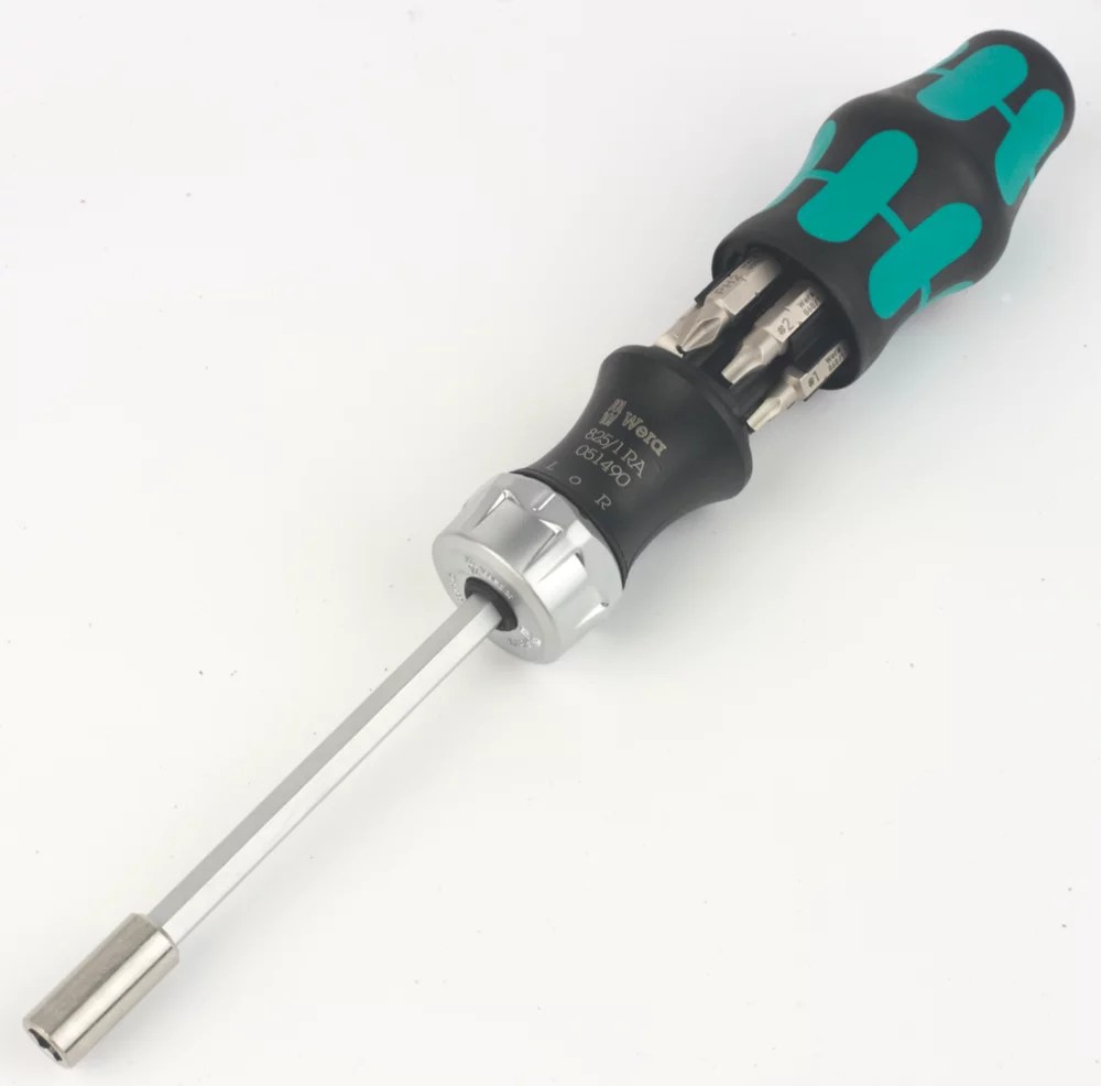 Wera Kraftform Kompakt 27 RA 2 SB Interchangeable Screwdriver Set 7