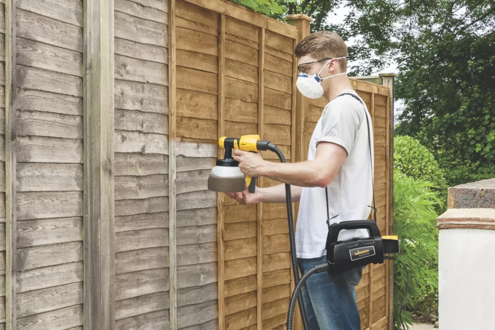 Garden Fence Paint Sprayer Wickes Fasci Garden