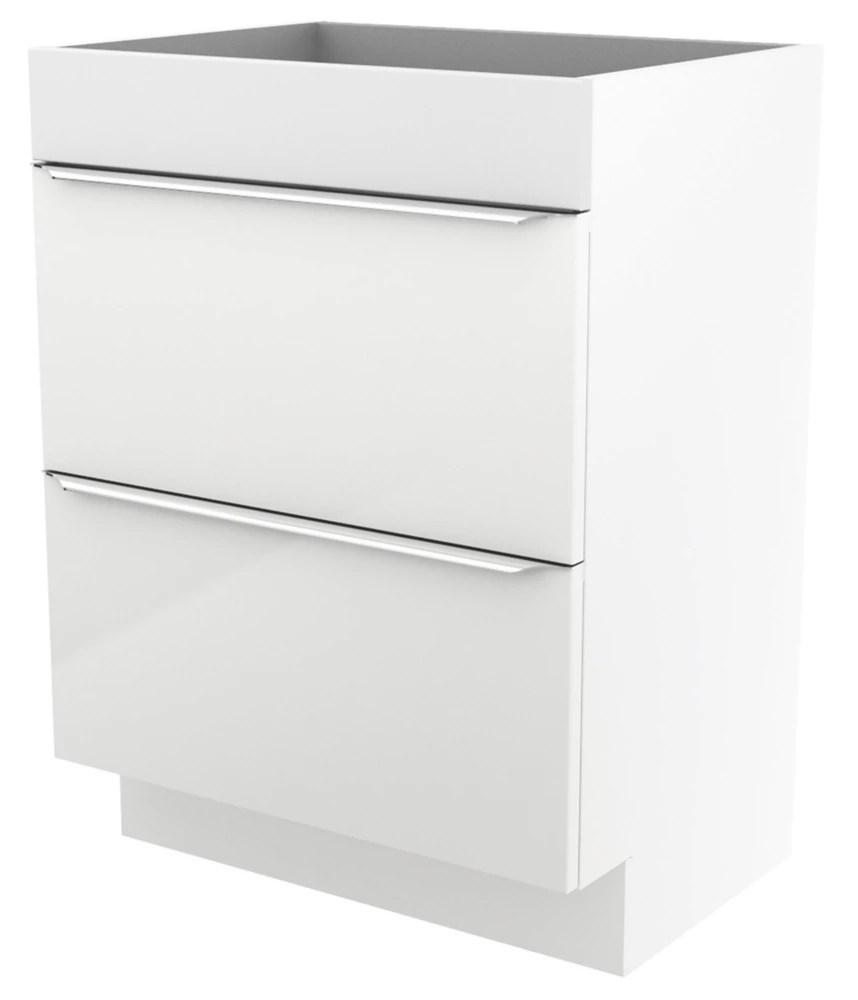 Imandra Freestanding Vanity Unit Gloss White 600mm x 450mm x 820mm