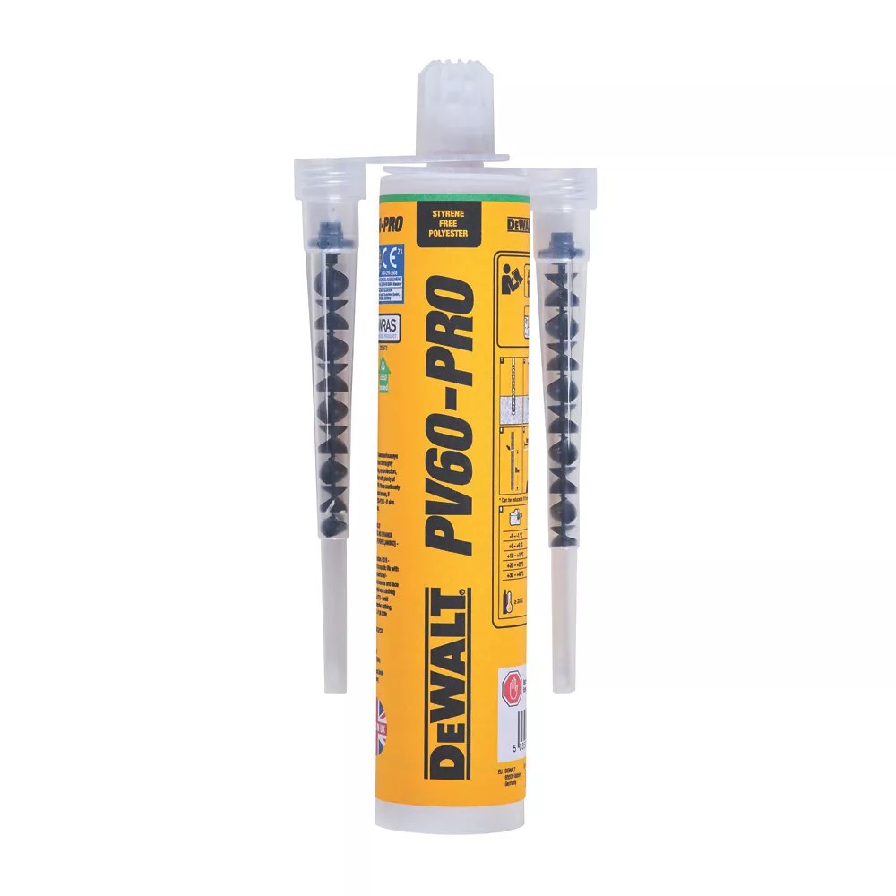 DeWalt DFC1330000 Polyester StyreneFree Chemical Anchor Resin 300ml