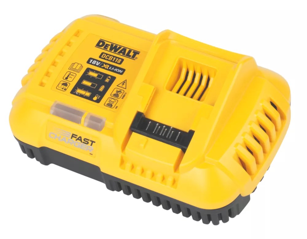 DeWalt DCB118-GB 18/54V Li-Ion XR Multi-Voltage Fast Charger - Screwfix