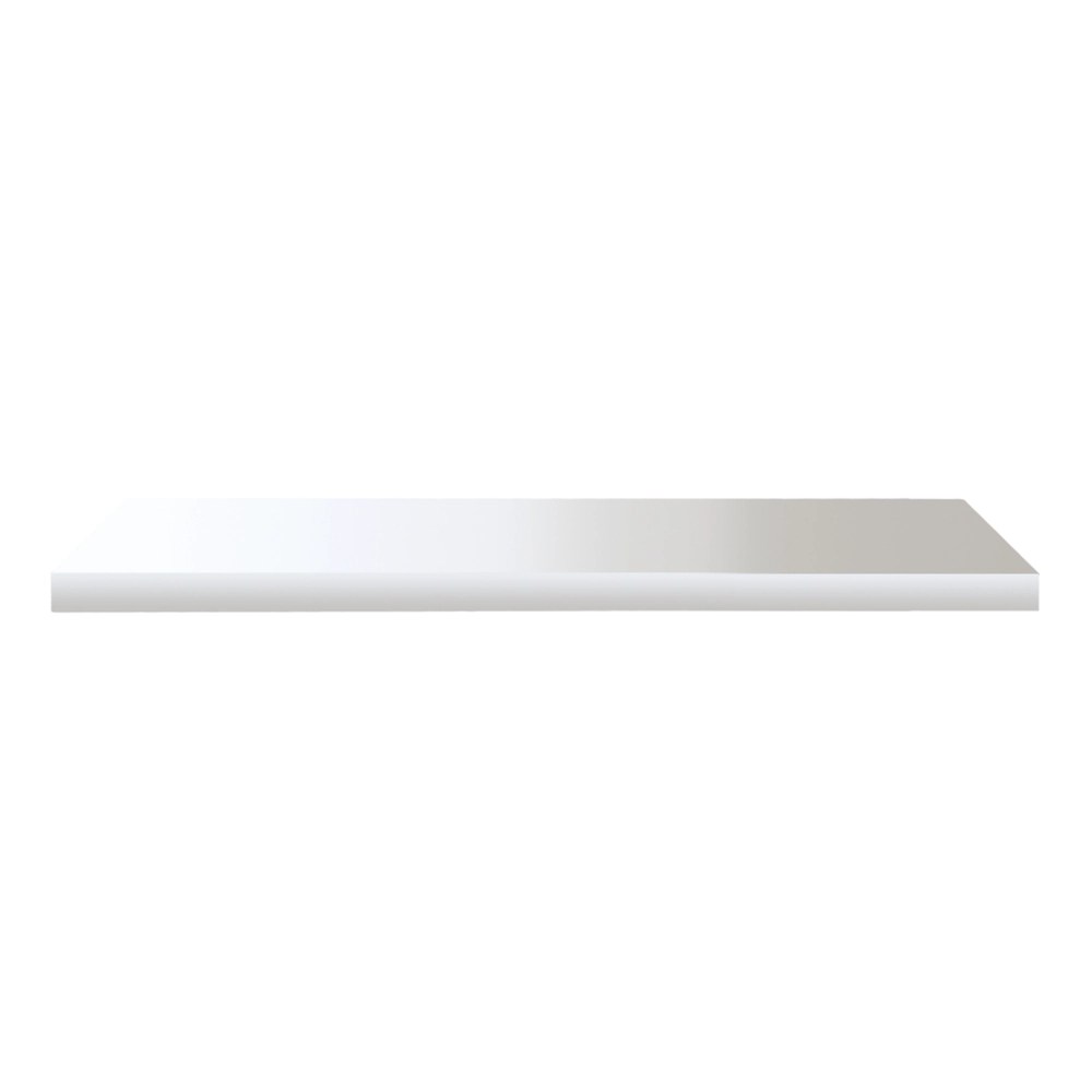 RB UK White High Gloss Radiator Shelf 1200mm x 150mm x 18mm Screwfix
