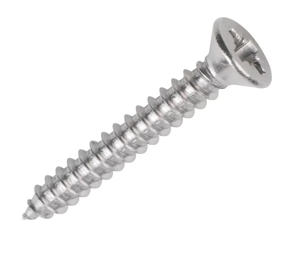 Easydrive PZ Countersunk SelfTapping Screws 10ga x 1 1/2" 100 Pack