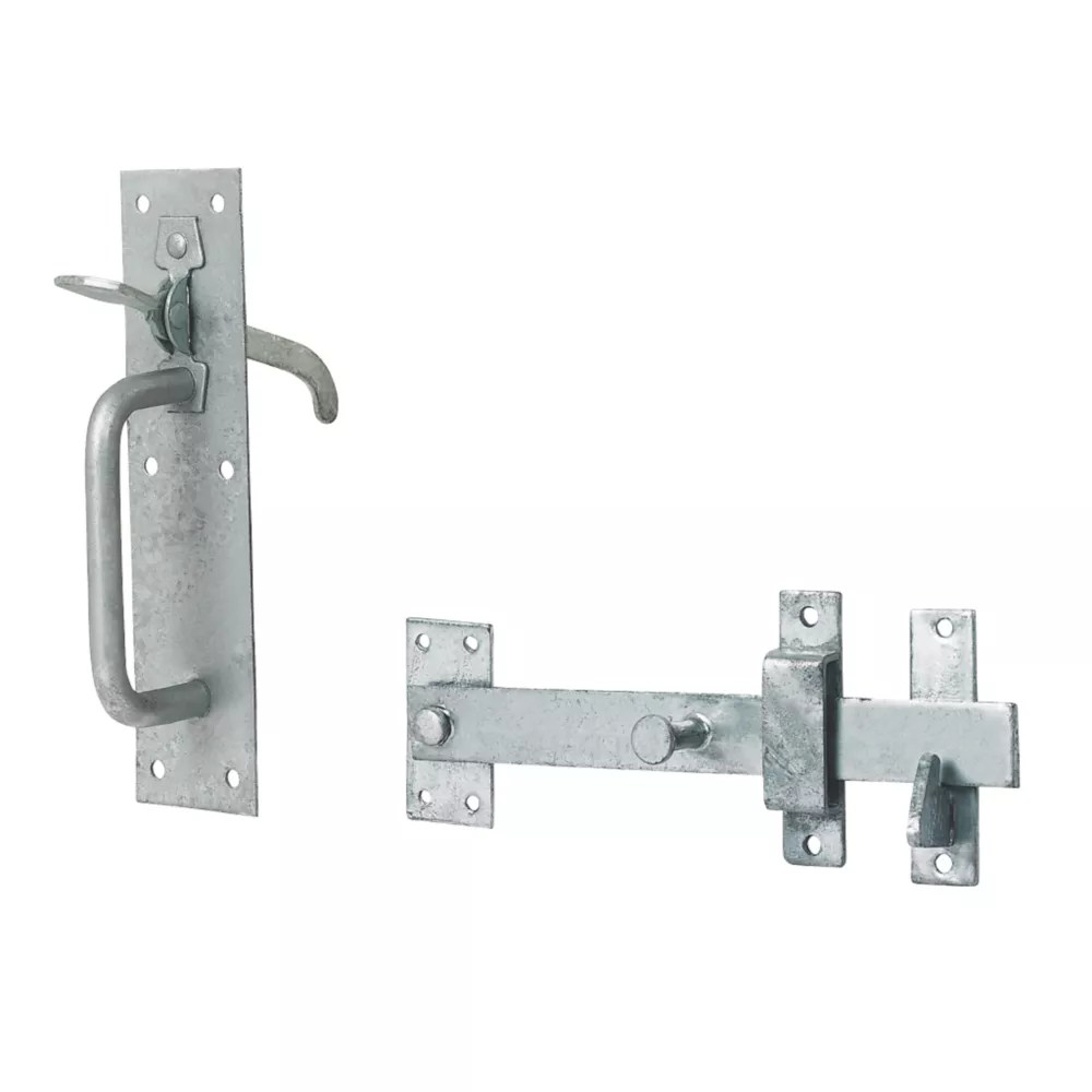 Smith & Locke Gate Latch Galvanised 203mm Screwfix