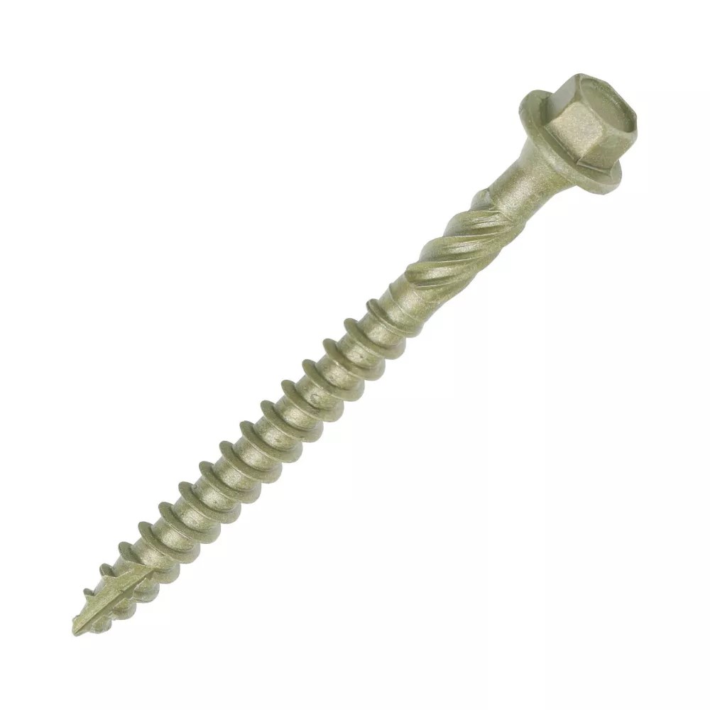 Timco Hex Socket Timber Frame Construction & Landscaping Screws 6.7mm x