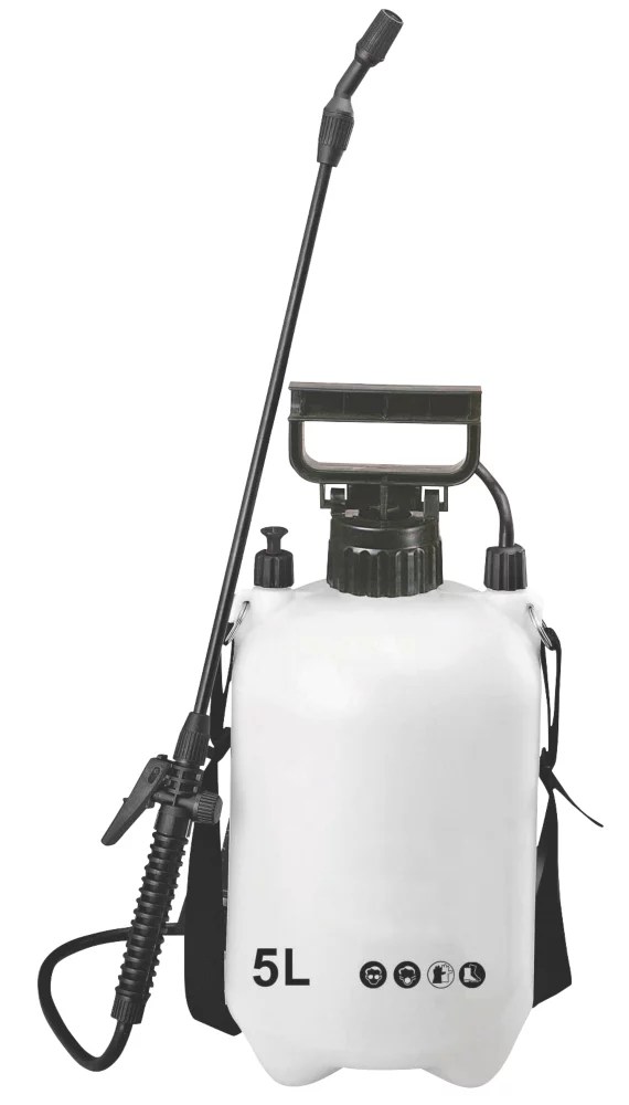 Essentials White / Black Pressure Sprayer 5Ltr Screwfix