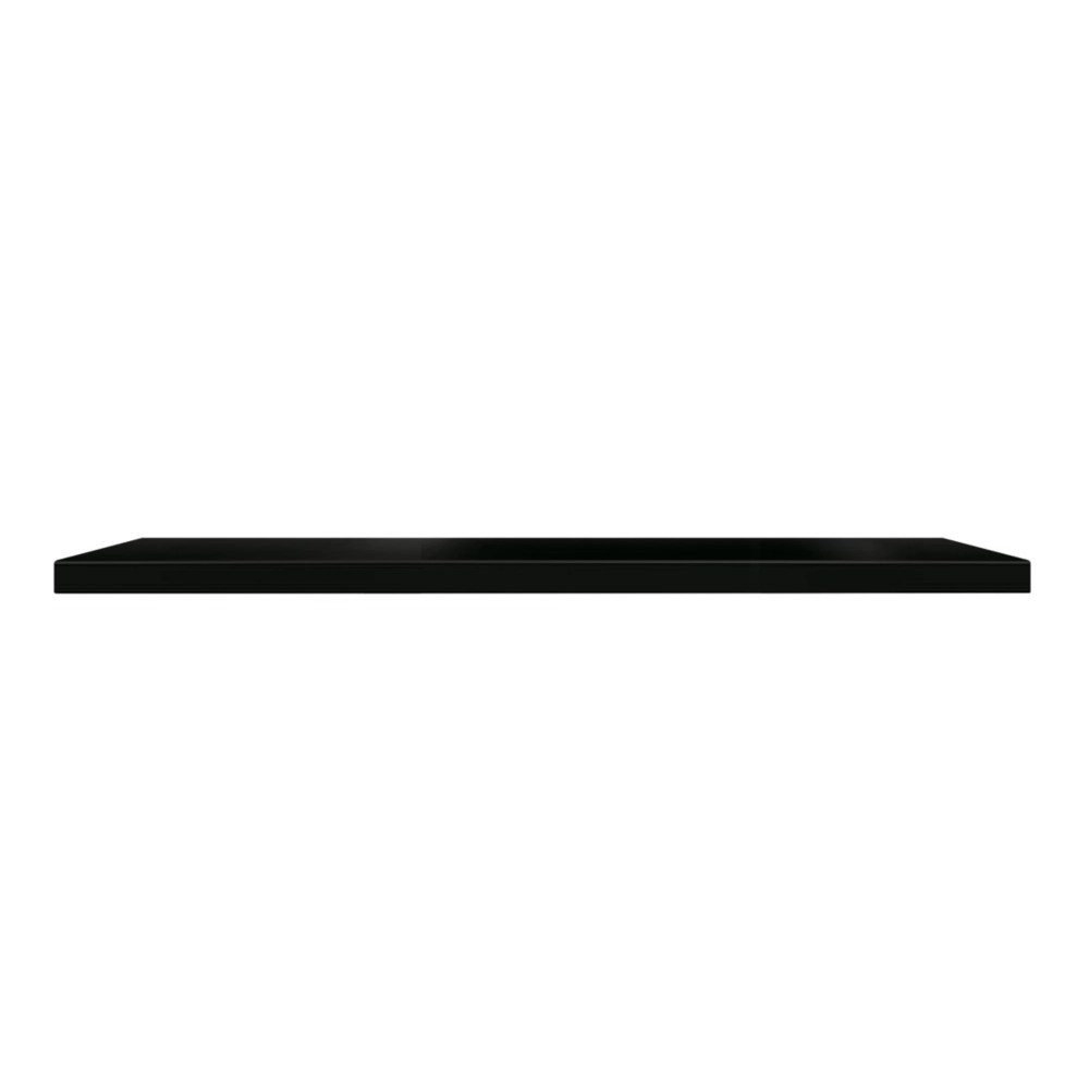 RB UK Black Twin Slot Shelves 600mm x 250mm x 19mm Screwfix