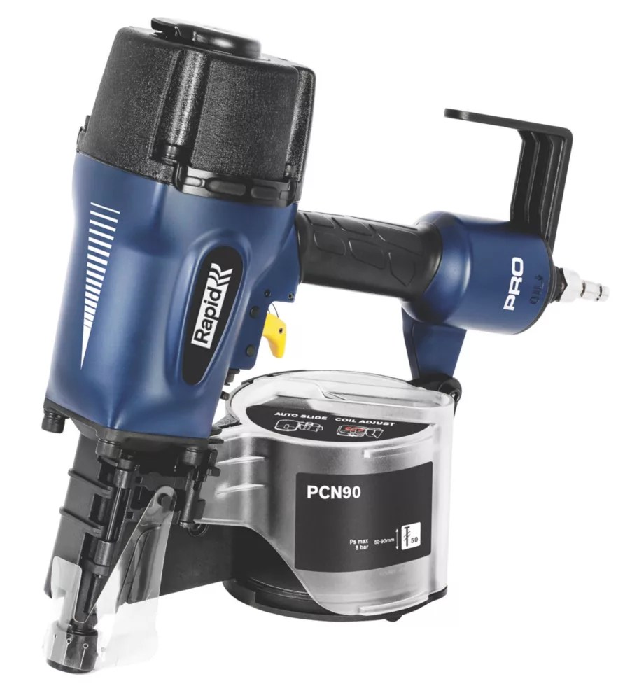 Rapid PCN90 90mm First Fix Air Nail Gun Screwfix