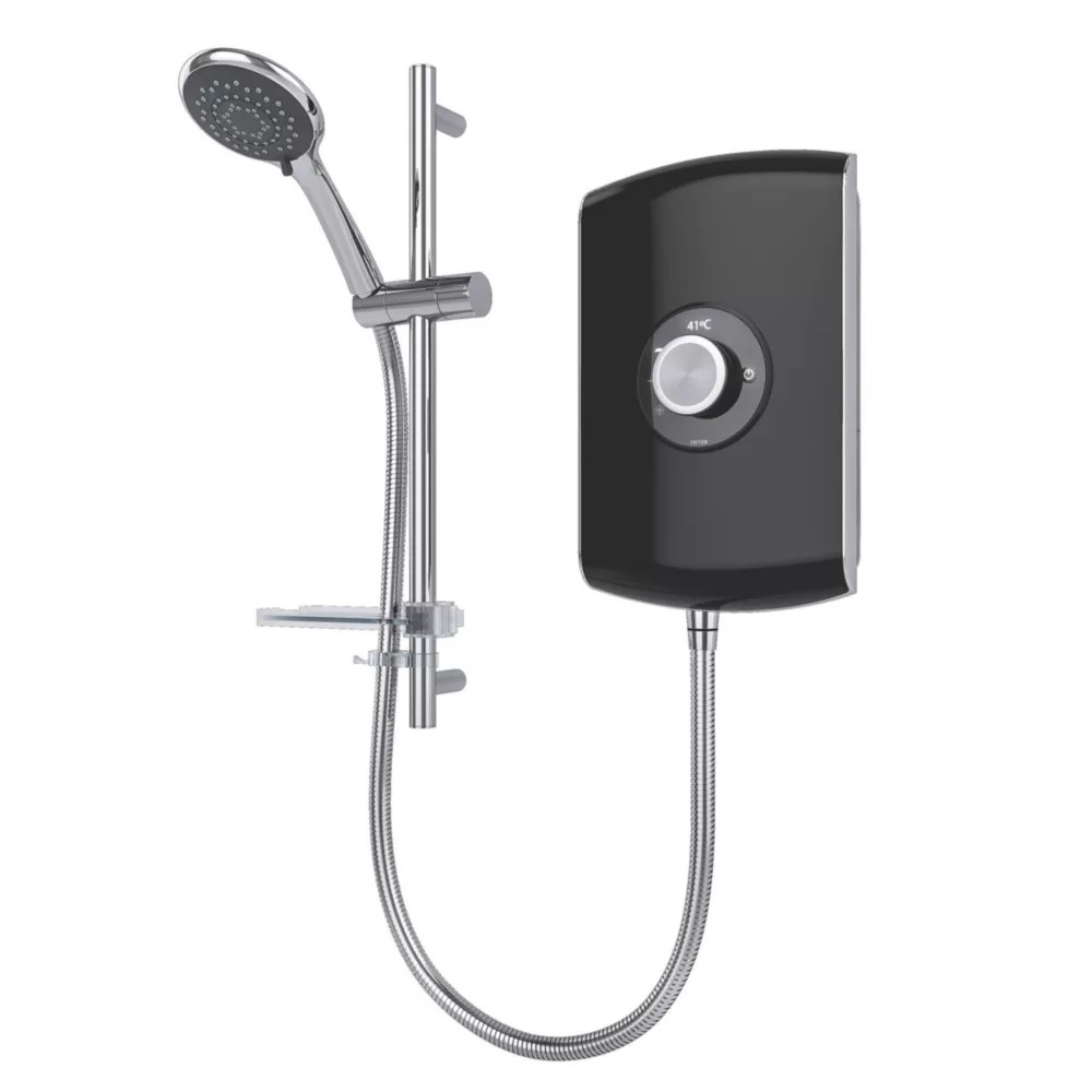 Triton Amore Gloss Black 8.5kW Electric Shower Screwfix