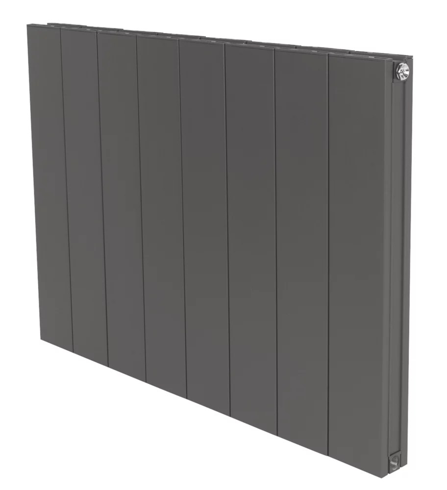 Towelrads 600mm x 817mm 2658BTU Anthracite Horizontal Designer Radiator
