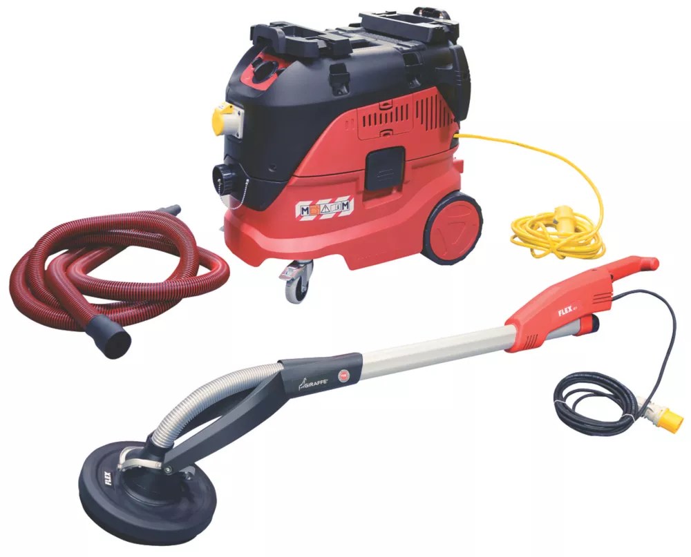 Flex GE 5+ TBL Electric Giraffe LongReach Drywall Sander & Vacuum