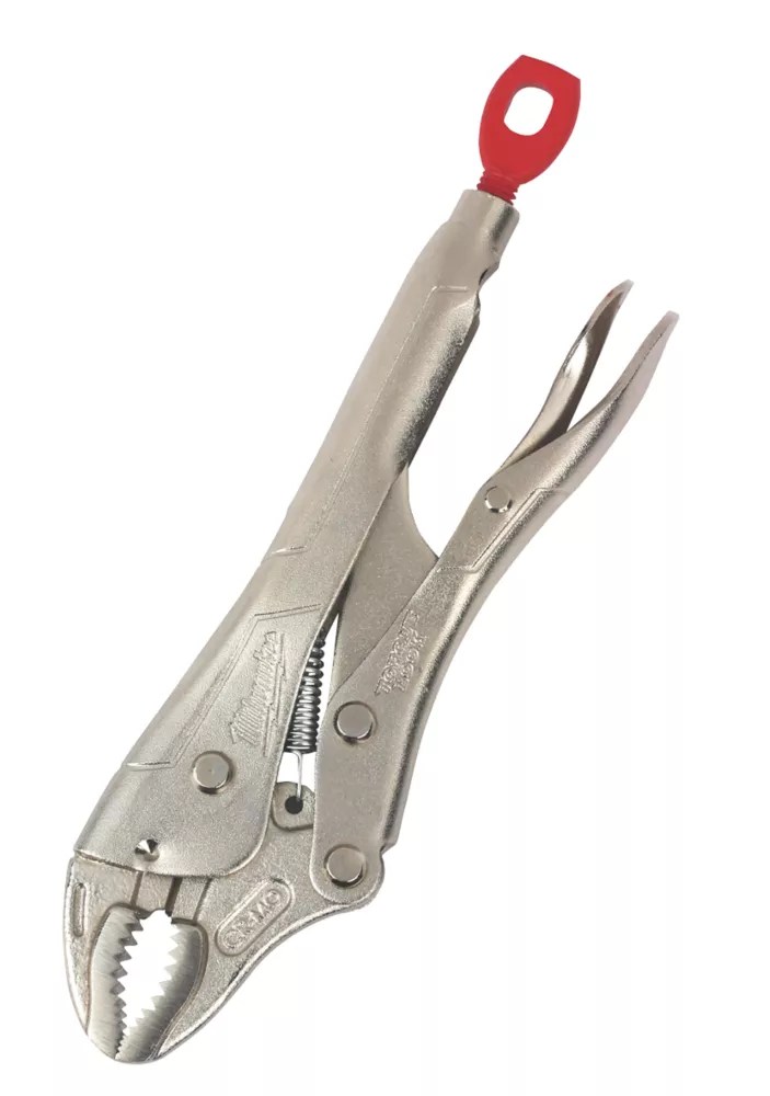 Milwaukee Curved Jaw Locking Pliers 7" (177mm) Screwfix