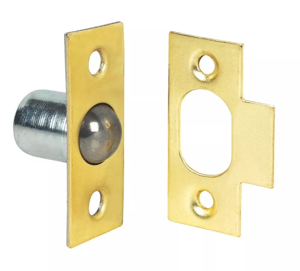 Bales Catches BrassPlated 19mm x 10 Pack Screwfix