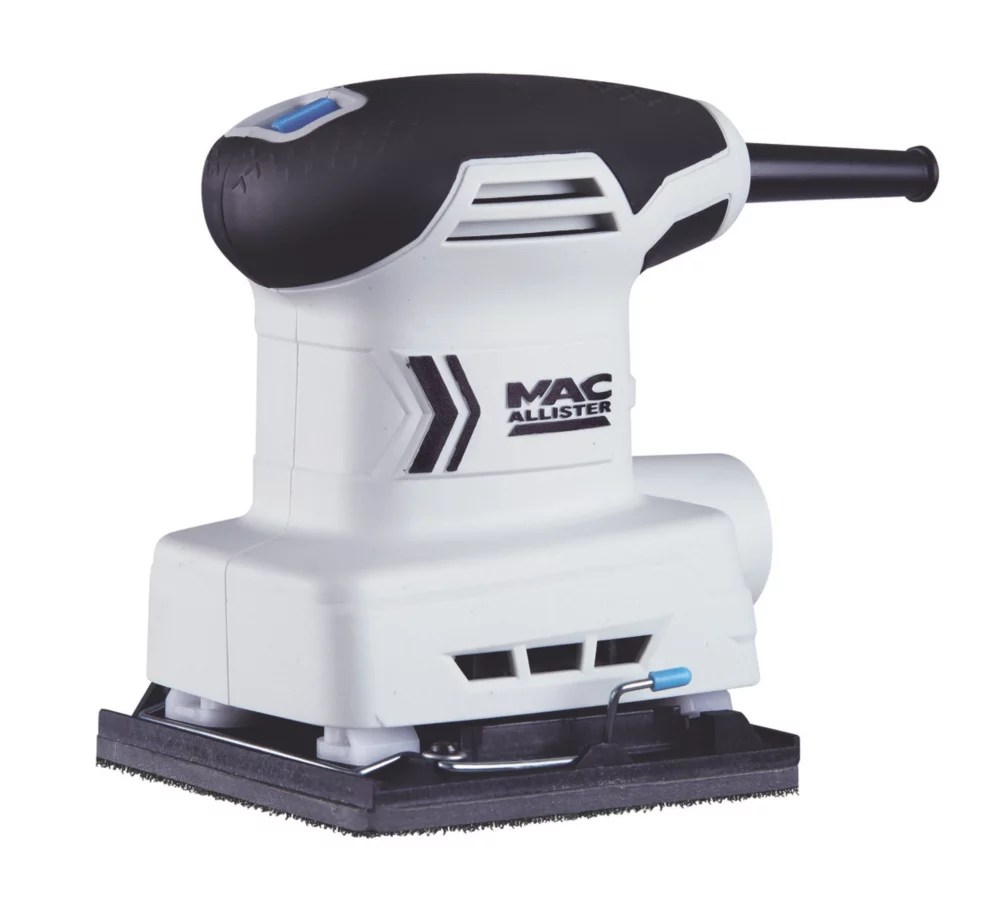 Mac Allister MSSS220 Electric 1/4 Sheet Sander 220240V Screwfix