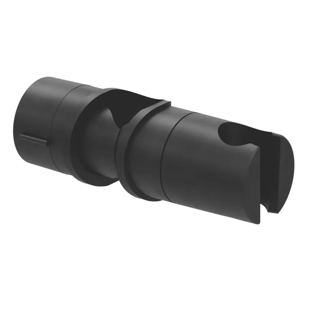 Swirl Riser Rail Slider Black 122mm Screwfix