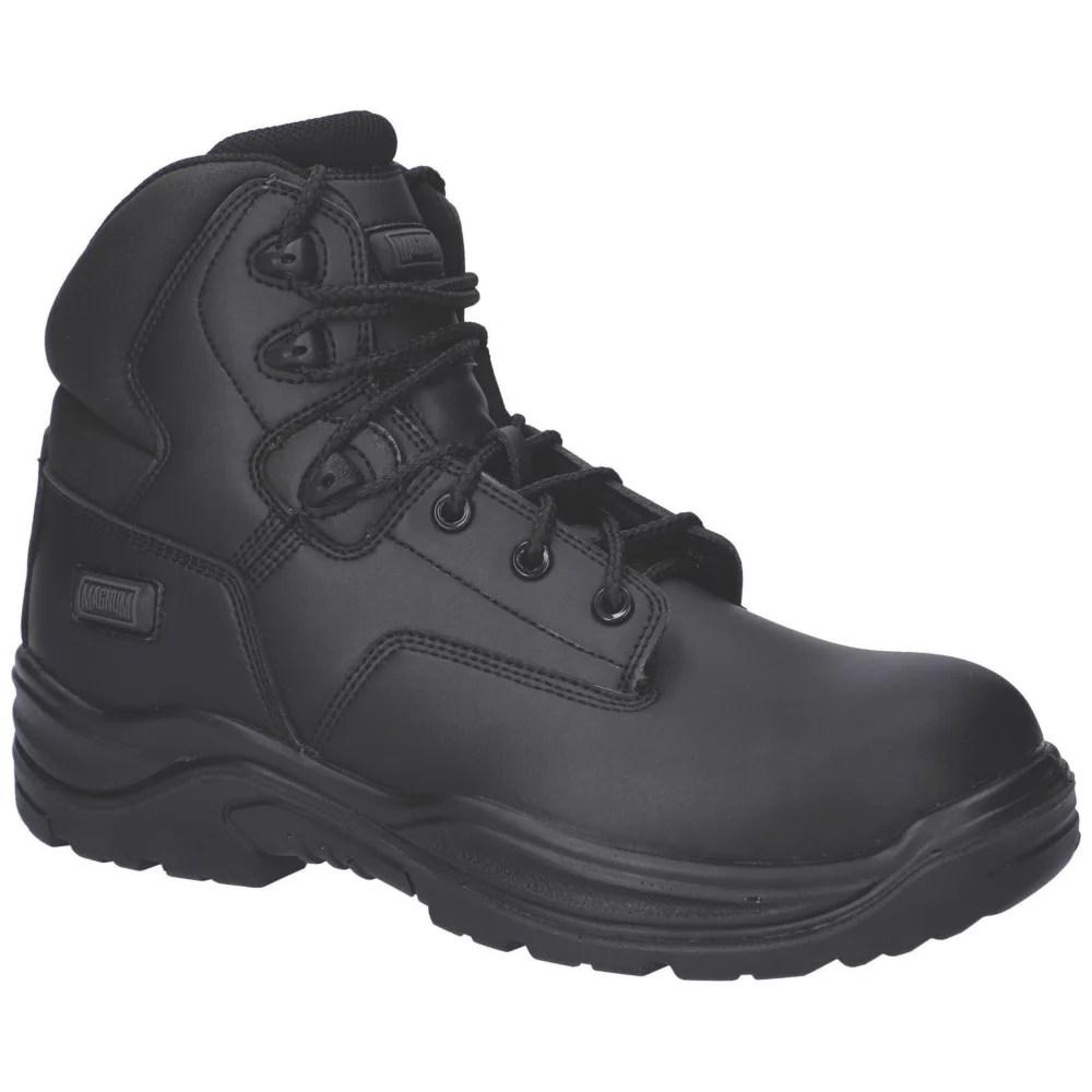 Magnum Precision Sitemaster Size 9 Black WaterResistant Safety Boots