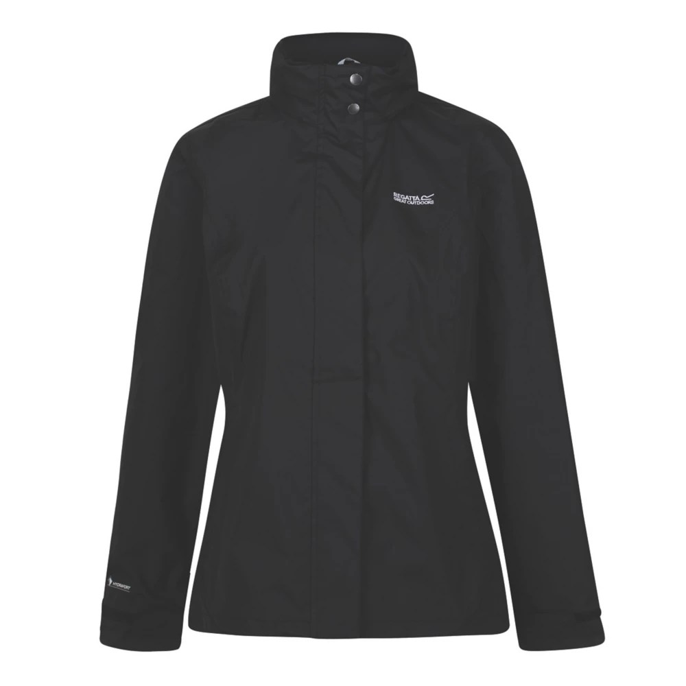Regatta Daysha Womens Waterproof Jacket Black Size 16 Screwfix