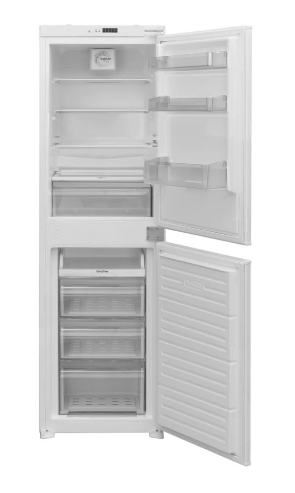 Cooke & Lewis Integrated 50/50 Fridge Freezer White 540mm Screwfix