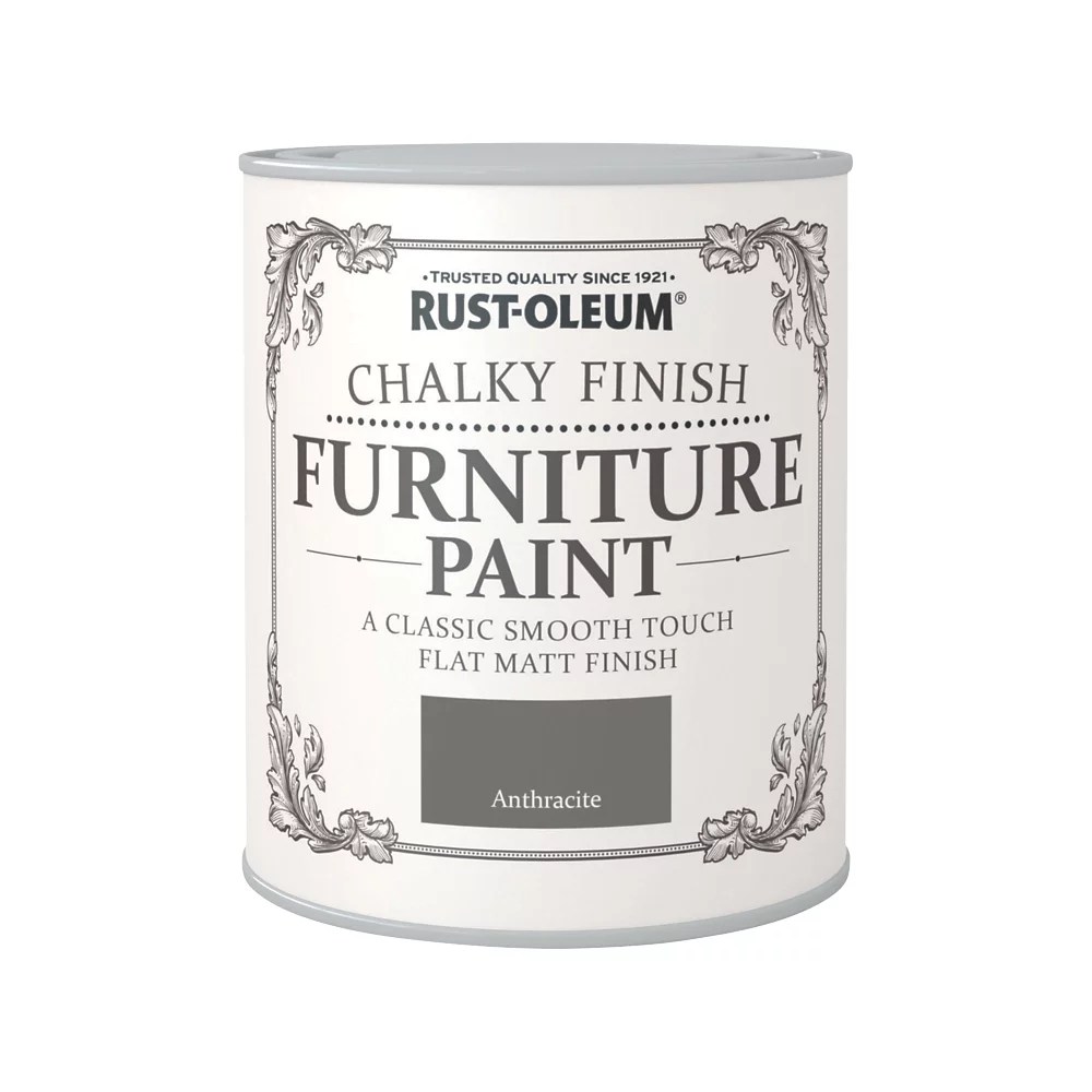 Rustoleum Universal 750ml Anthracite Grey Chalky Furniture Paint