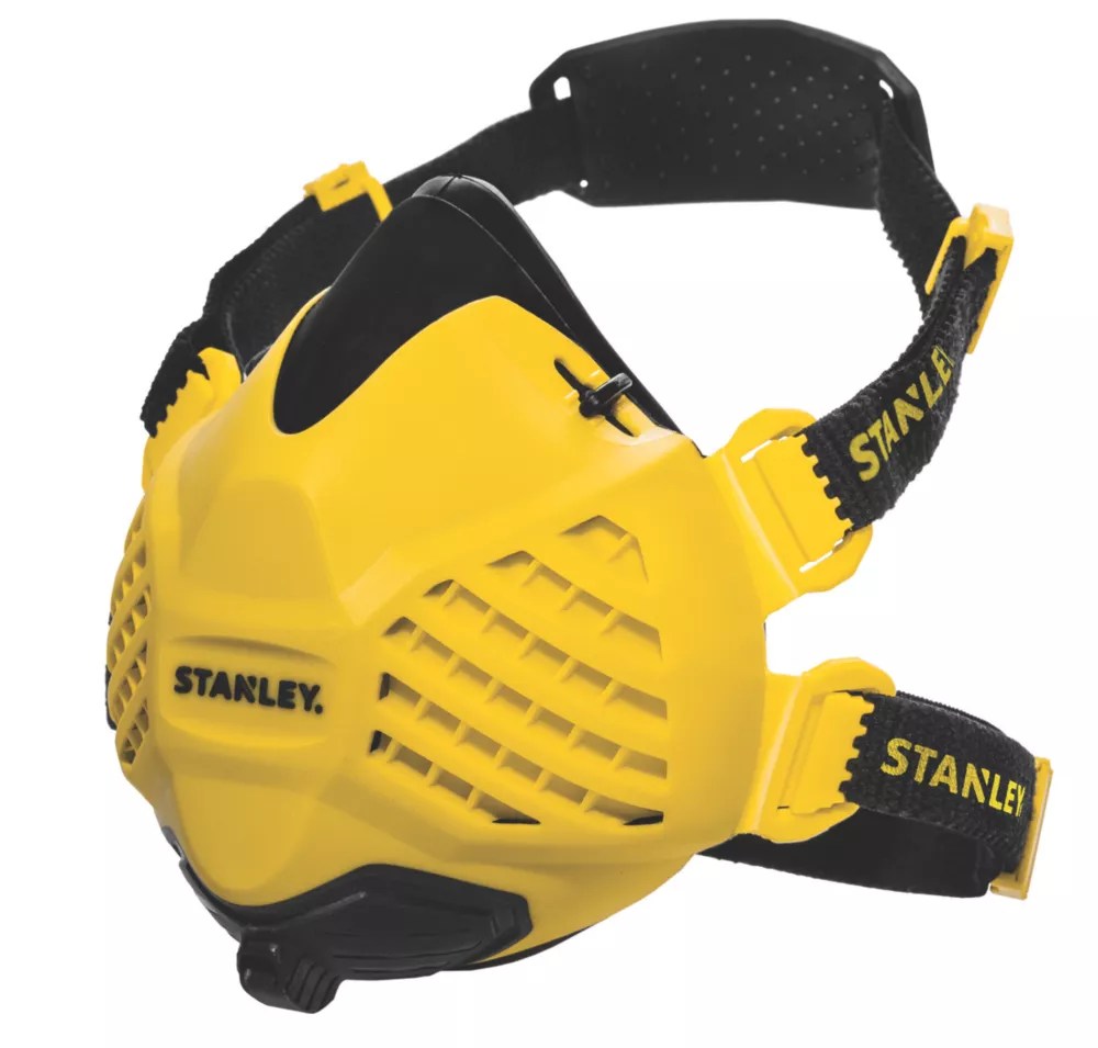 Stanley Small / Medium Reusable Dust Mask P3R Screwfix