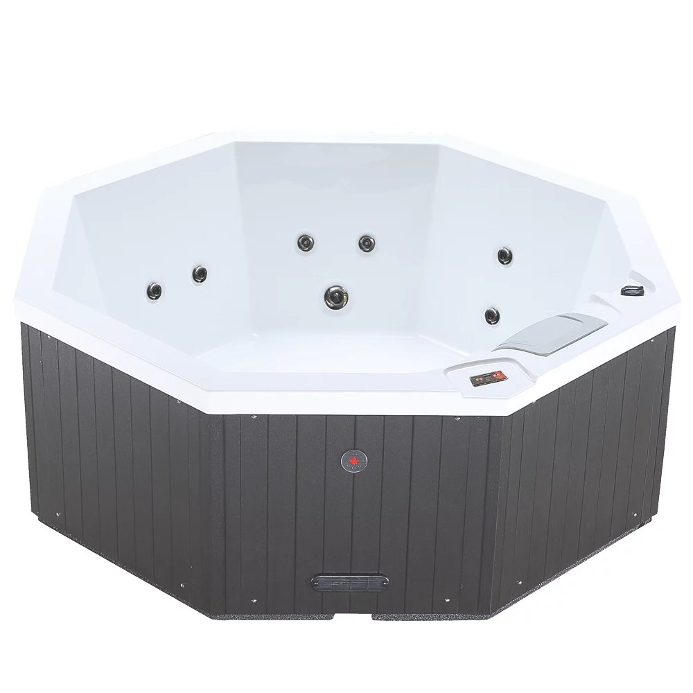 Canadian Spa Company KH10095 14Jet Octagonal 6 Person Hot Tub 1.88m x