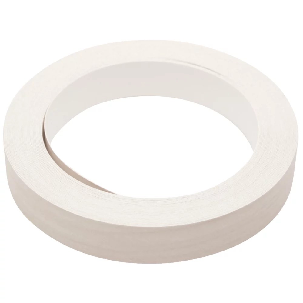 Hafele Edging Tape White 10m Screwfix