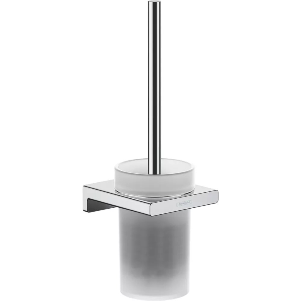 Hansgrohe AddStoris WallMounted Toilet Brush Holder Chrome Screwfix