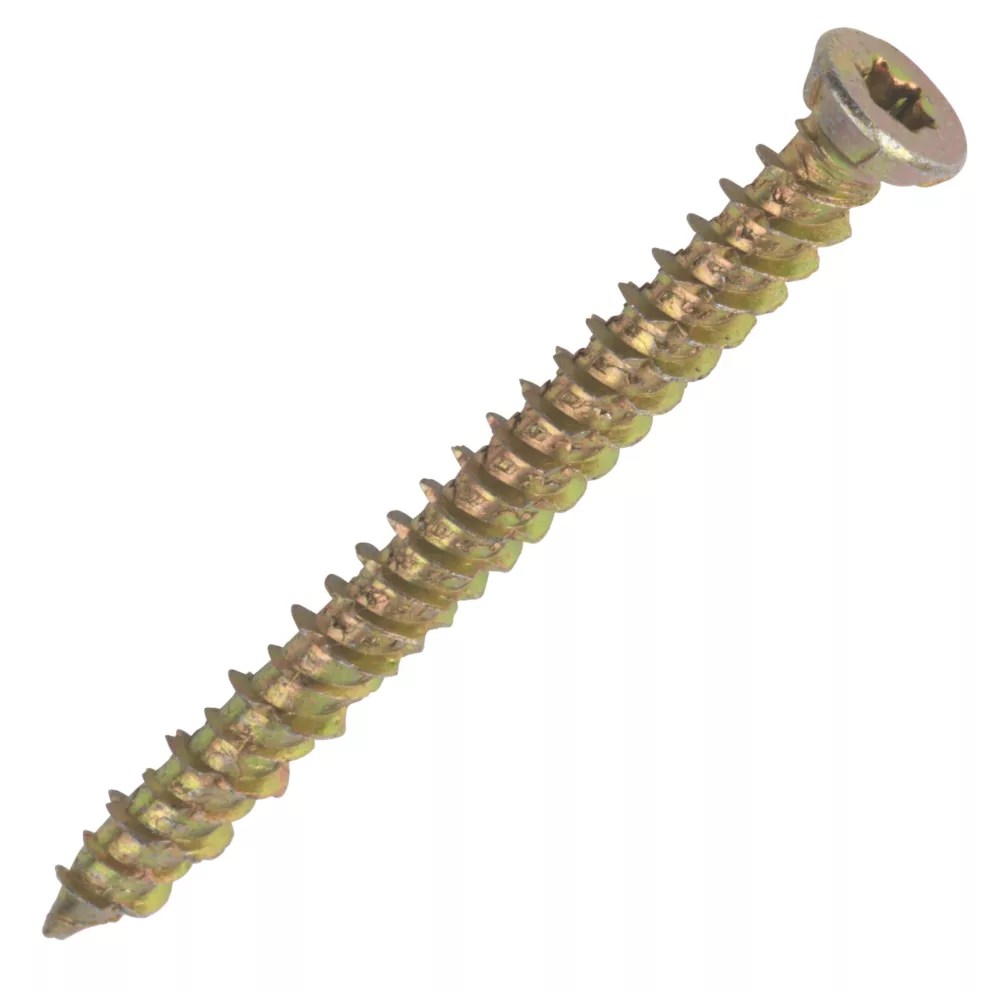 Easydrive TX Countersunk Concrete Screws 7.5mm x 120mm 100 Pack Screwfix