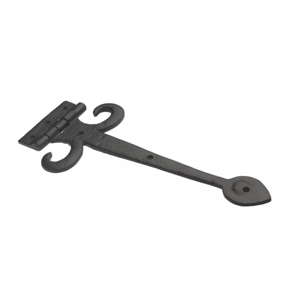 Hardware Solutions Antique Black Tudor Hinge 385mm x 160mm 2 Pack