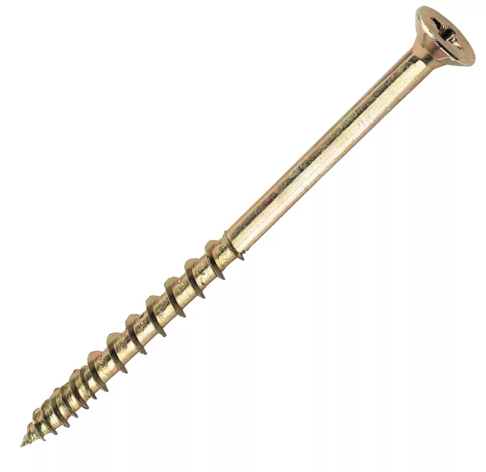 ScrewTite PZ DoubleCountersunk ThreadCutting Screws 5mm x 80mm 100