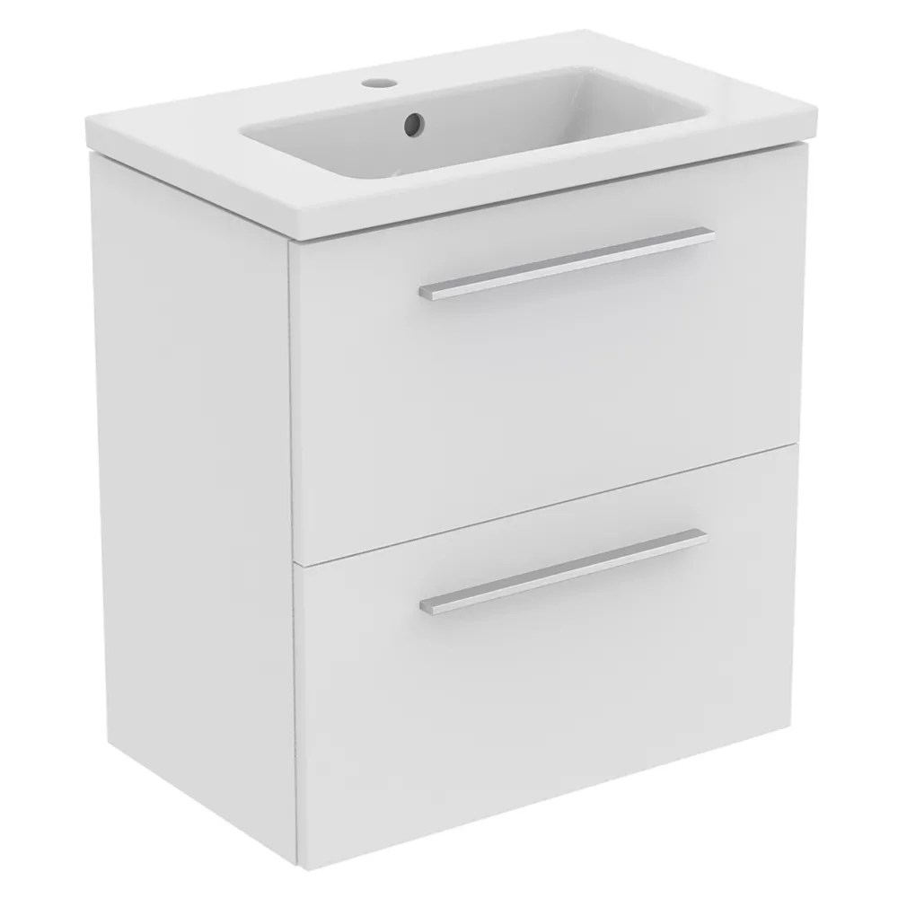 Ideal Standard i.life S Wall Hung Vanity Unit with Chrome Handles