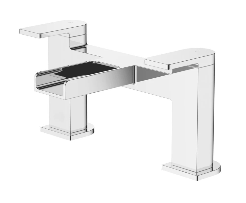 Niagara Waterfall DeckMounted Bath Mono Mixer Tap Chrome Screwfix
