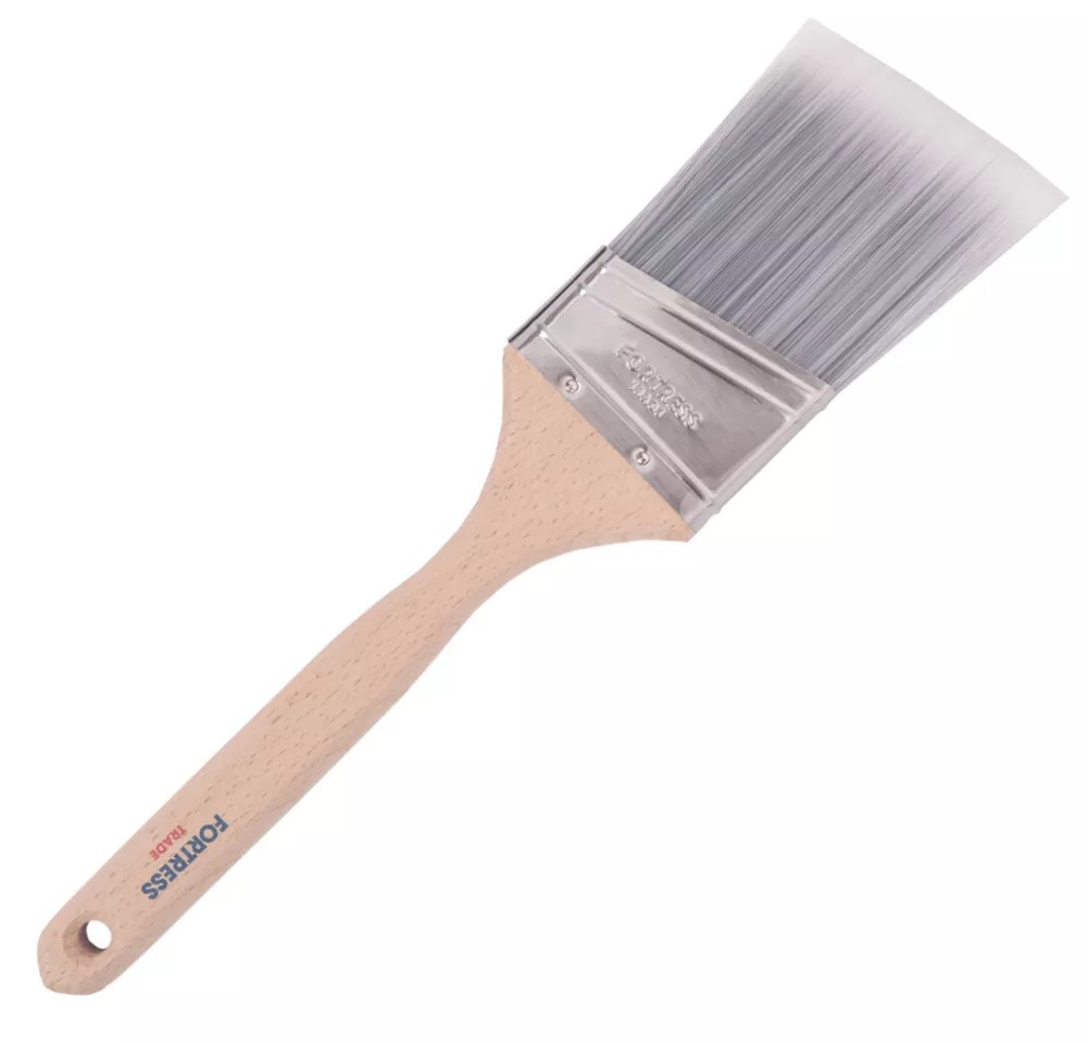 Fortress Trade Angled Sash Paint Brush 2.5" Screwfix