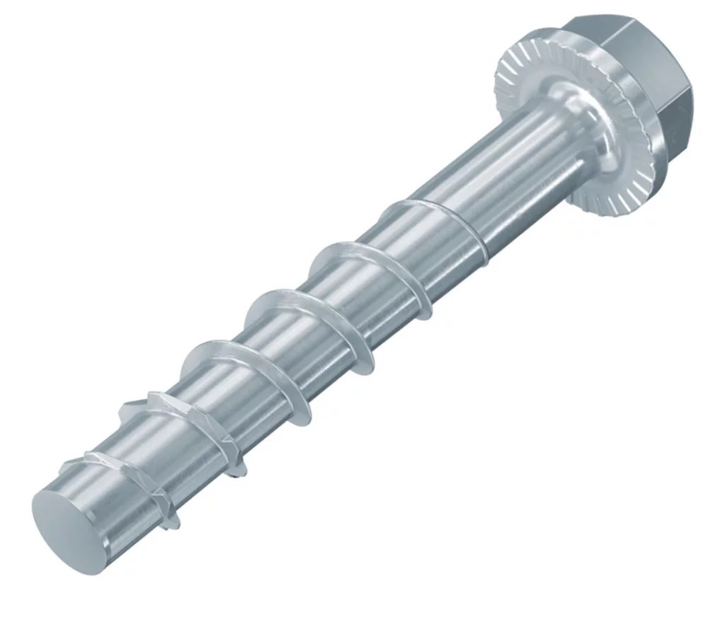 Fischer Ultracut Mixed SelfDrilling Concrete Screws 8mm x 55mm 50 Pack