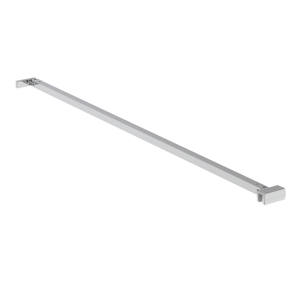 Ideal Standard Angled Bracing Bracket 800mm Silver Screwfix