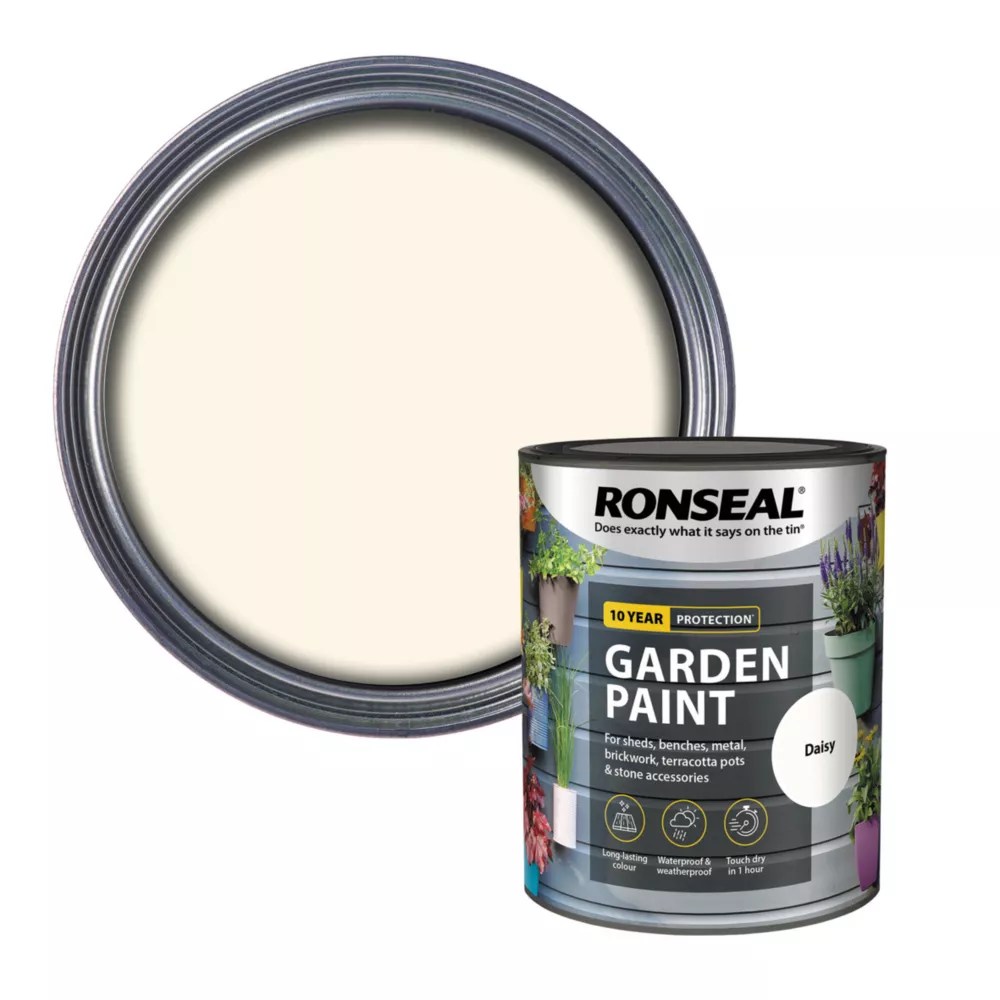 Ronseal 750ml Daisy Matt Garden Paint Screwfix