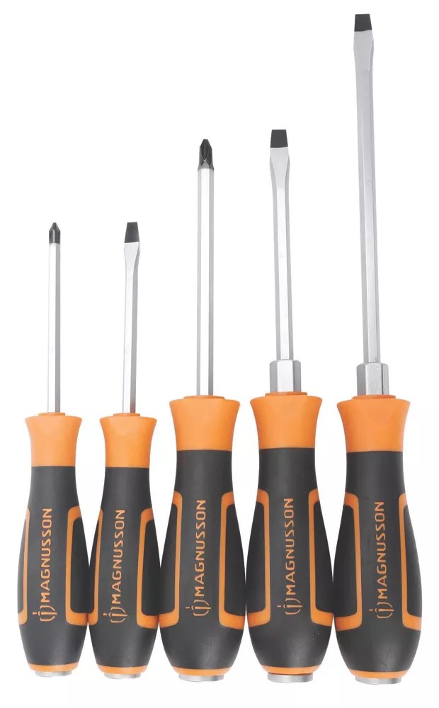 Magnusson Mixed Chisel Screwdriver Set 5 Pcs Screwfix