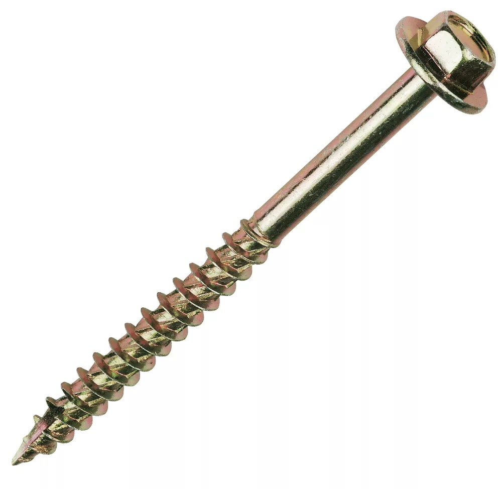 TurboCoach Hex Flange SelfDrilling Coach Screws M10 x 50mm 50 Pack