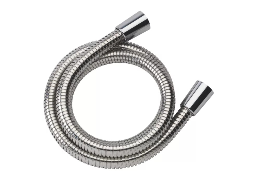 Mira Logic Shower Hose Chrome 11mm x 1.25m Screwfix