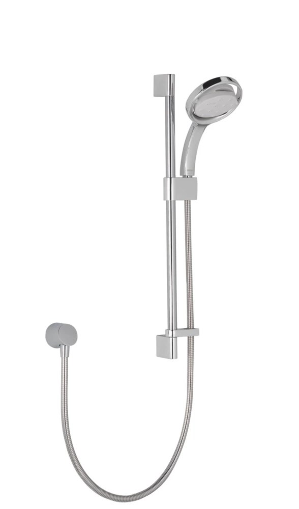 Mira 360 Shower Kit Chrome / White Screwfix