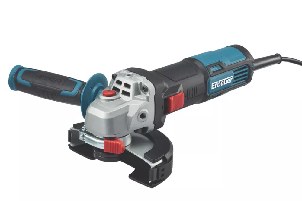 Erbauer ERB977GRD 750W 4 1/2" Electric Angle Grinder 240V Screwfix
