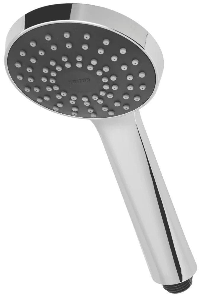 Triton Eva Shower Head Chrome 95mm x 236mm Screwfix
