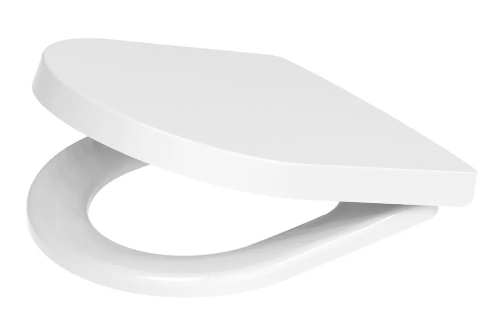 Duty SoftClose with QuickRelease Toilet Seat Thermoset Plastic White
