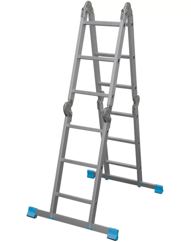 Mac Allister 3.17m Combination Ladder Screwfix