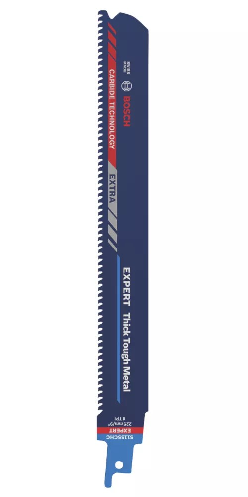 Bosch Expert S1155CHM Metal Reciprocating Saw Blade 225mm Screwfix