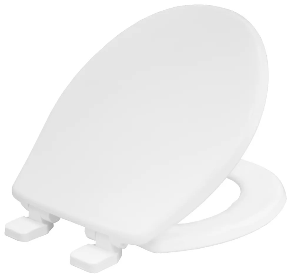 Bemis York SoftClose Toilet Seat Thermoplastic White Screwfix
