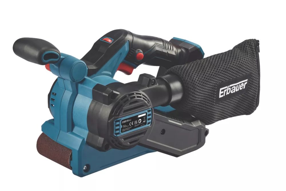 Erbauer EBS18Li 3" 18V LiIon EXT Brushless Cordless Belt Sander
