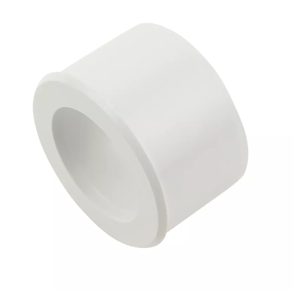 FloPlast Solvent Weld Reducer 50mm x 32mm White Screwfix